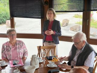 Foto Besuch SU Frühstück 2